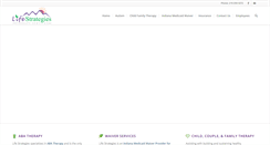 Desktop Screenshot of life-strategies.net